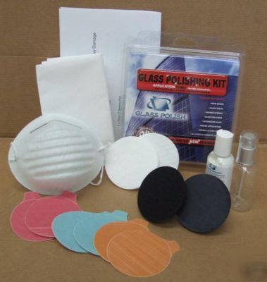 New diy glass polishing/repair kit heavy SCRATCHES75MM