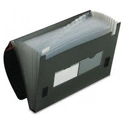 New poly expanding file/velcro® closure, 13 pocke...