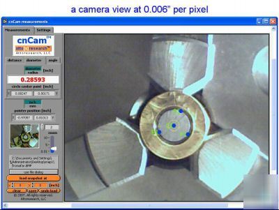 On-screen measurement software for cameras and scanners
