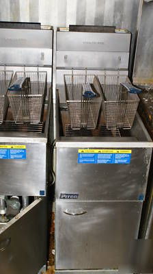 Pitco commercial gas deep fryer