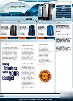 Reseller web hosting website business - become a host 