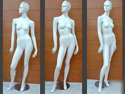Sculpture head full female mannequin shop display 