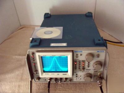 Tektronix 492 18GHZ spectrum analyzer w/opt 1,2,3 