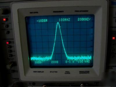 Tektronix 492 18GHZ spectrum analyzer w/opt 1,2,3 