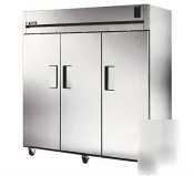 True TA3F-3S| 3 section freezer, 85CUFT| 1 ea - TA3F-3S