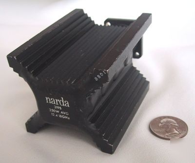 Waveguide high power load narda 319B 12-18 ghz WR62 