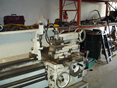  engine lathe 22 x 80 birmingham programmable dro