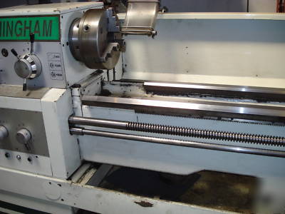  engine lathe 22 x 80 birmingham programmable dro
