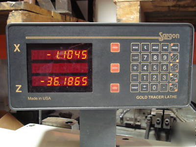  engine lathe 22 x 80 birmingham programmable dro
