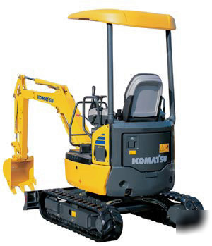Komatsu excavators shop service manual operator pc mrx