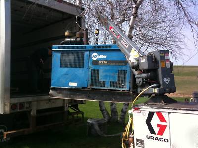 Miller air pak pack welder air comp diesel generator