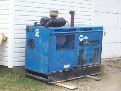 Miller air pak pack welder air comp diesel generator