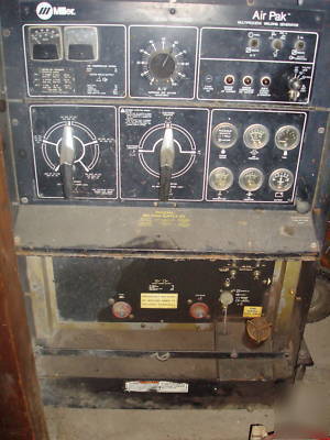 Miller air pak pack welder air comp diesel generator