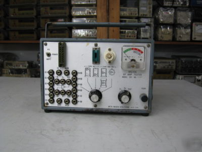 Delica model 361 op amp tester mita musen kenkyusho