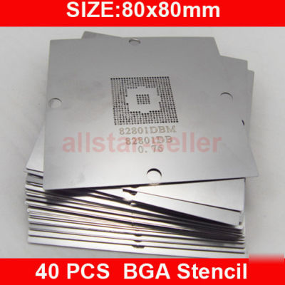40 reballing rework bga arrangement stencil template