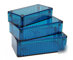 Box translucent enclosure 150X80X50MM project plastic