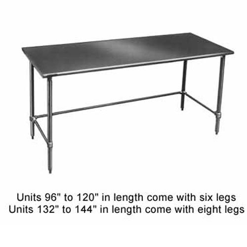 Eagle T3048STB work table, stainless steel top, stainle