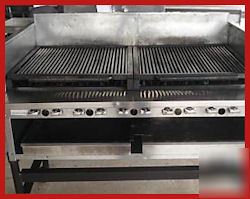 Grill char broiler 48
