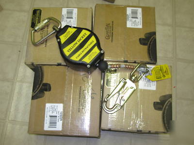 Guardian 11' yellow jacket cable retractable w/ rebar h