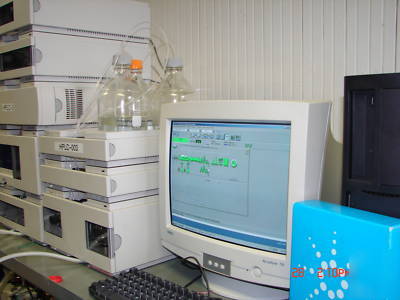 Hp agilent 1100 hplc system with dad & fld detector 