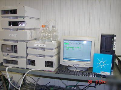Hp agilent 1100 hplc system with dad & fld detector 