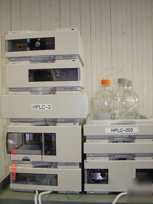 Hp agilent 1100 hplc system with dad & fld detector 