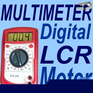 Hqrp digital lcr multimeter inductance meter tester ar