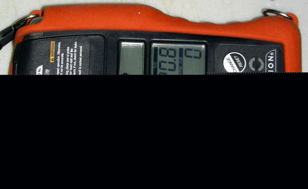 Msa orion gas monitor calibrated O2/co/H2S/lel refurb'd