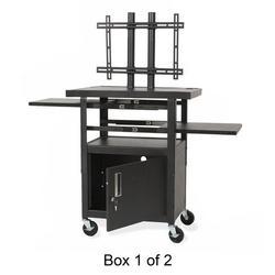 New balt height adjustable flat panel tv cart 27530