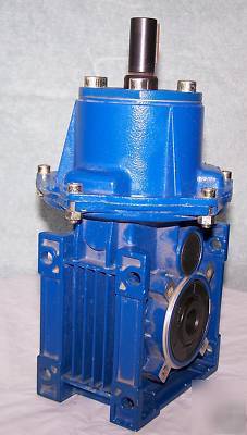New motovario hollow bore gear reducer 28:1 ratio - 