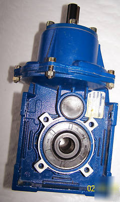 New motovario hollow bore gear reducer 28:1 ratio - 