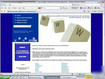 Search engine submission website great domain included