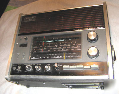Sony crf-160 10 short wave bands plus mw lw fm bands