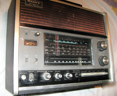 Sony crf-160 10 short wave bands plus mw lw fm bands