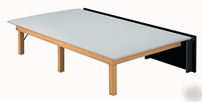 Space saver mat platform table physical therapy rehab