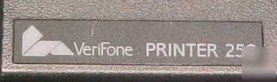 Verifone tranz 330 credit card swipe machine w/ printer