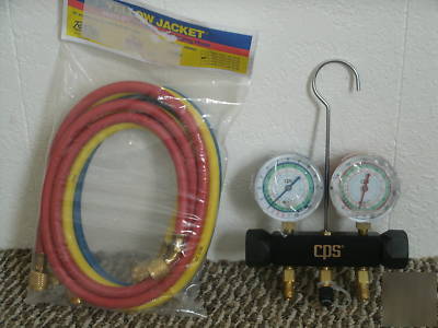 Yellow jacket gauge 2 valve manifold set 21985 $300 
