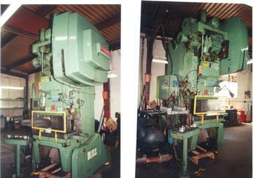 75 ton c-75 bliss o.b.i. flywheel press