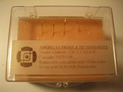 American probe 73 series low current probe (lot of 6)
