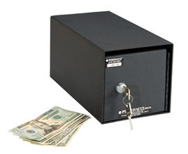 Drop box safe box horizontal front load 6 