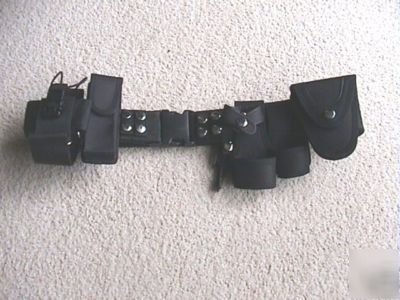 Duty belt set, large size 38 inch for security / police
