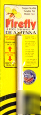 Firestik FL3-w white firefly tuneable tip cb antenna