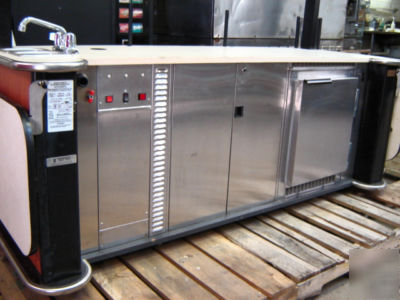 Kiosk custom built self contained cart
