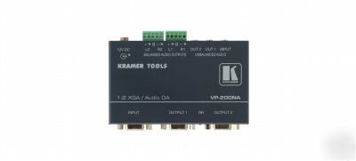 Kramer electronics vp-200NA 1:2 xga audio distribution 