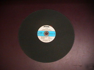 New stihl concrete cut-off saw grinding cutting wheel
