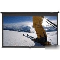 Optoma ds-GWII9106P 106 manual pull down projector scr