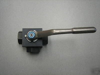 Parker 3/4 npt 3-way valve 3,000PSI BV3D12S1SS1N steel