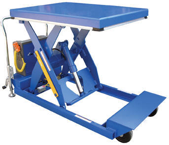 Portable scissor lift table, 1/2 ton, 58