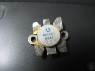 SD1480 rf power transistor 175 mhz, 28VOLTS, 125 watts