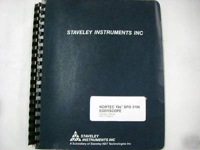 Staveley eddy current flaw detector - ndt 